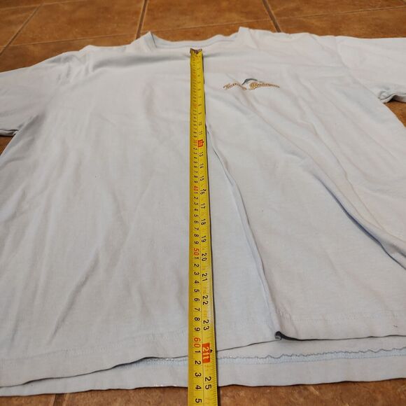 Tommy Bahama Graphic T-Shirt 7 Wonders Of The World Blue Men's XL Short Sleeves - Picture 6 of 8